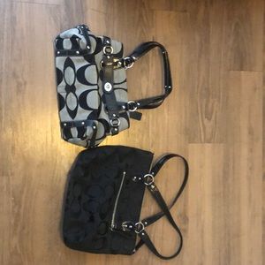 Bundle 2 Authentic Coach Bags